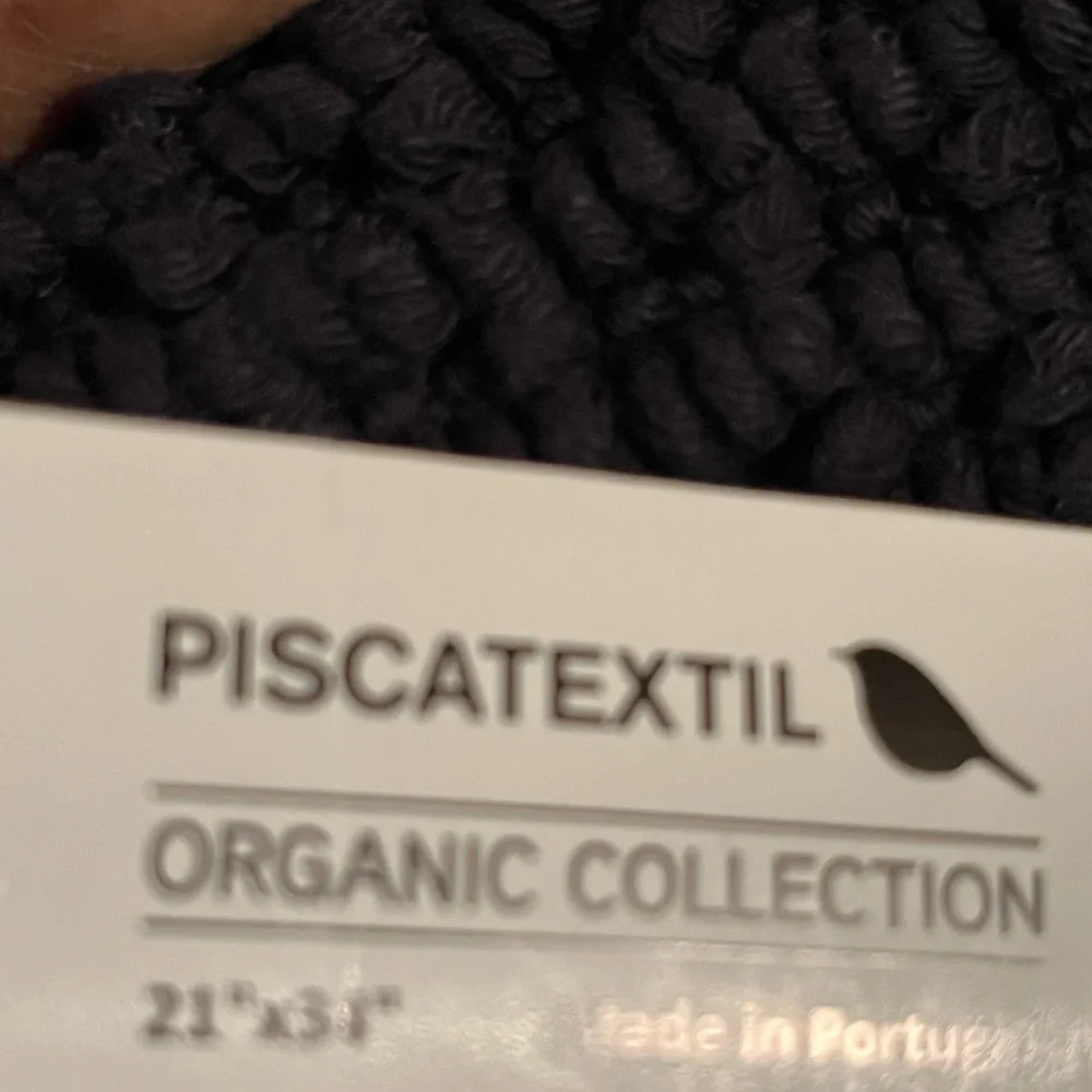 Firm Price! Organic Cotton Bath rug New!